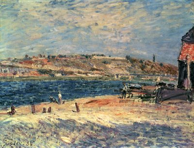 Saint-Mammesin jokirannat tekijältä Alfred Sisley