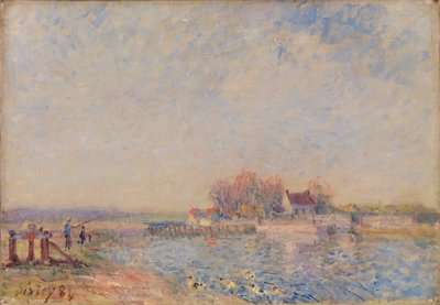 Saint Mammes–Loingin kanava (Saint Mammes–Loingin kanava) tekijältä Alfred Sisley