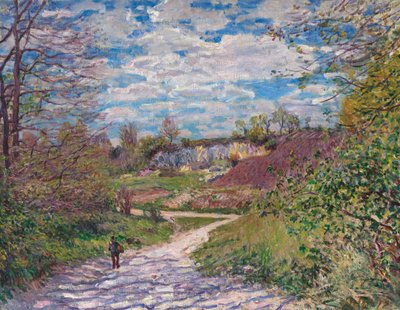 Talviaurinko Veneux-Nadonissa Talviaurinko Veneux-Nadonissa, 1879. tekijältä Alfred Sisley
