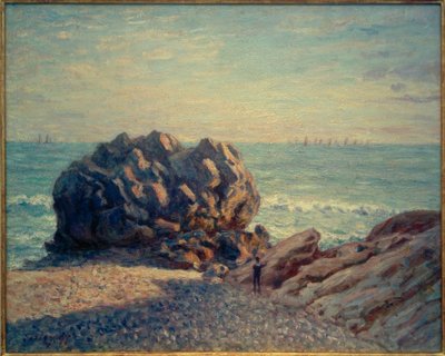 Storrs Rock, Ladys Cove, illalla tekijältä Alfred Sisley