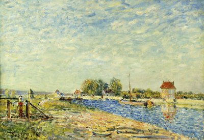 Loingin kanava; Loingin kanava, 1884 tekijältä Alfred Sisley