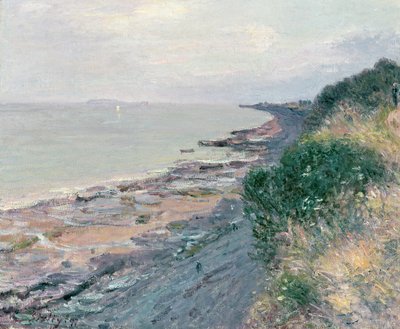 Penarthin kallio, ilta, laskuvesi tekijältä Alfred Sisley