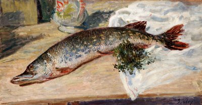 Hauki, 1888 tekijältä Alfred Sisley