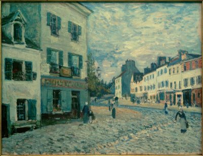 Katu Marlyssä tekijältä Alfred Sisley