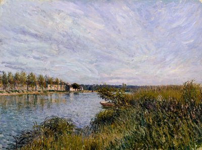 Näkymä Saint-Mammèsiin tekijältä Alfred Sisley