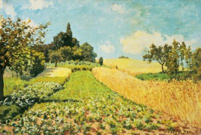 Weizenfeld tekijältä Alfred Sisley