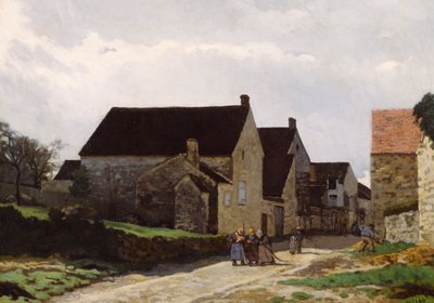 Naiset menossa metsään tekijältä Alfred Sisley
