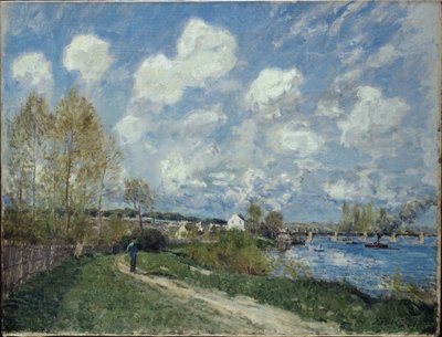Kesä Bougivalissa Kesä Bougivalissa, 1876. tekijältä Alfred Sisley