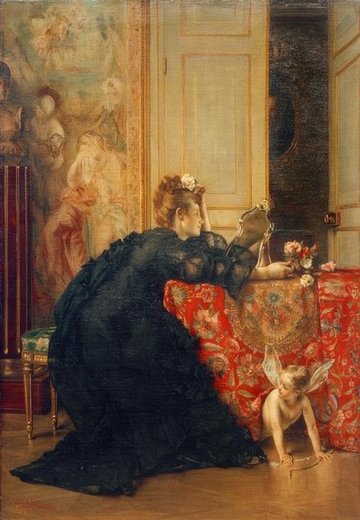 A.Stevens, Leski tai Lesken viimeinen päivä tekijältä Alfred Emile Stevens