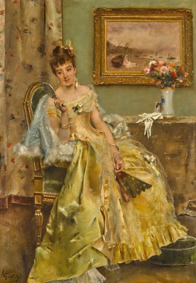 Keimailu. tekijältä Alfred Emile Stevens