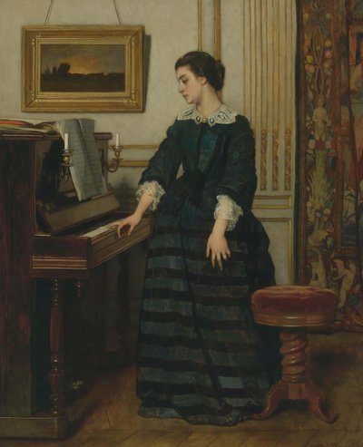 Poissaolo. tekijältä Alfred Emile Stevens