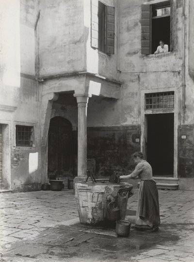 Venetsialainen kaivo tekijältä Alfred Stieglitz