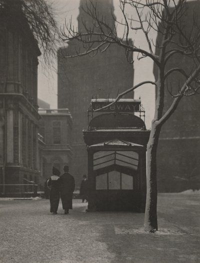 New Yorkin kaupungintalolla tekijältä Alfred Stieglitz