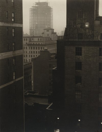 Näkymä ikkunastani An American Placessa, lounaisosassa tekijältä Alfred Stieglitz