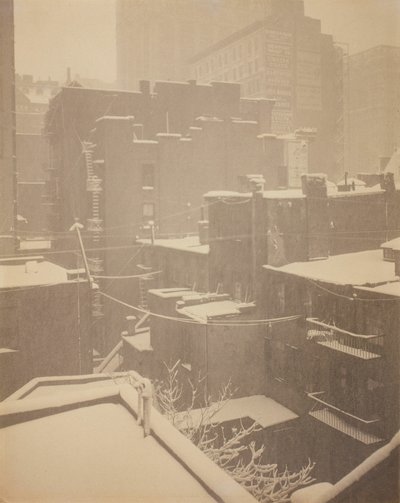 Takaikkunasta 291, 1915. tekijältä Alfred Stieglitz
