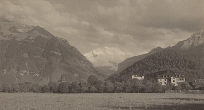 Höhewegiltä, Interlaken tekijältä Alfred Stieglitz