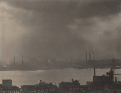 Sheltonista, New Yorkista, katsottuna itään tekijältä Alfred Stieglitz