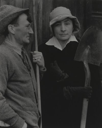 Georgia O’Keeffe ja Donald Davidson tekijältä Alfred Stieglitz