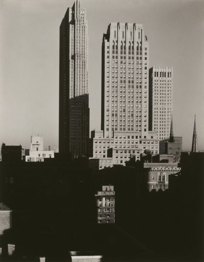 New York Sheltonista nähtynä tekijältä Alfred Stieglitz