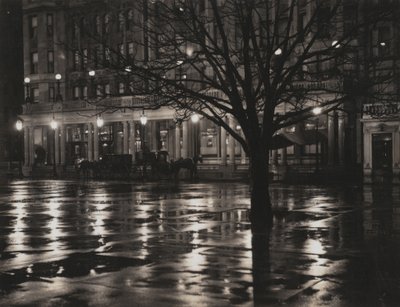 Yö - New York tekijältä Alfred Stieglitz