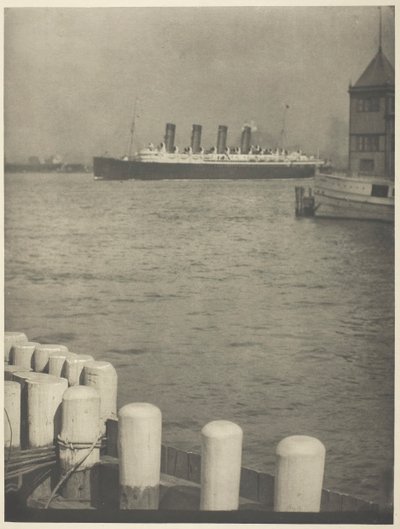 Outward Bound, Mauretania, 1910. tekijältä Alfred Stieglitz