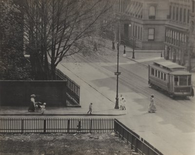 Sunnuntai-iltapäivä – näkymä ikkunastani, 1111 Madison Avenue, etelään päin tekijältä Alfred Stieglitz