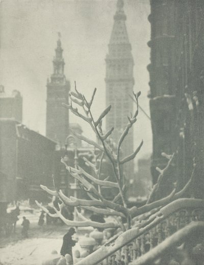 Two Towers, New York, 1911. tekijältä Alfred Stieglitz
