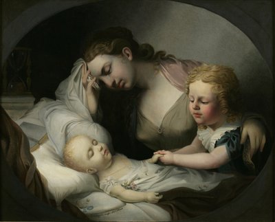 Äiti valittaa lapsestaan, 1824 tekijältä Alfred Thomas Agate