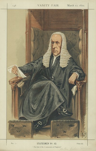 Puhuja (Herra Speaker Denison) tekijältä Alfred Thompson