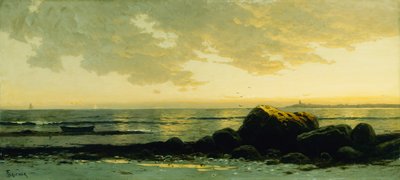 Merimaisema (öljy kankaalle) tekijältä Alfred Thompson Bricher