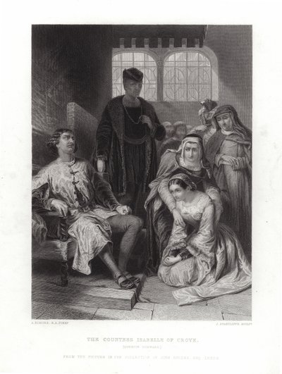 Kreivitär Isabelle of Croye tekijältä Alfred W. Elmore