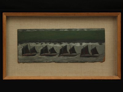 Neljä Kuunaria, noin 1930 tekijältä Alfred Wallis