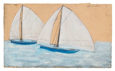 Kaksi purjevenettä tekijältä Alfred Wallis