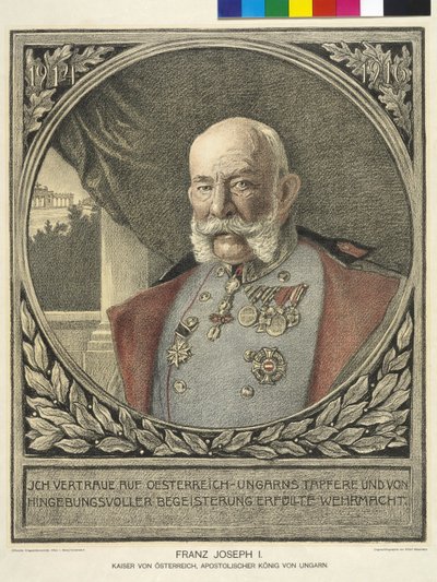 Itävallan keisari Franz Joseph I tekijältä Alfred Wesemann