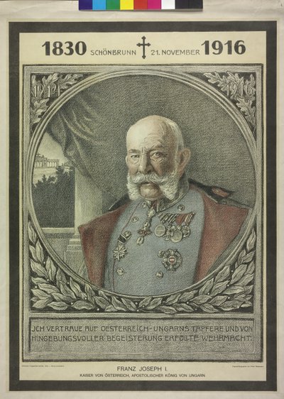 Franz Joseph I Itävallan keisari tekijältä Alfred Wesemann