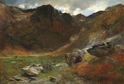 Marshy Glen luonnosta tekijältä Alfred William Hunt