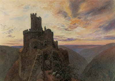 Ehrenburg Moselilla tekijältä Alfred William Hunt