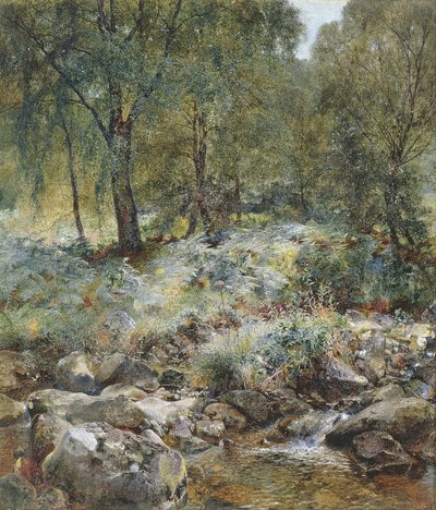 Kun lehdet alkavat kääntyä, 1856 tekijältä Alfred William Hunt