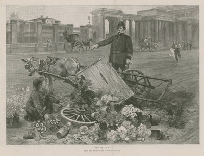 Siirry eteenpäin (kaiverrus) tekijältä Alfred William Strutt