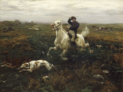 Squire; Der Gutsherr, tekijältä Alfred von Wierusz Kowalski