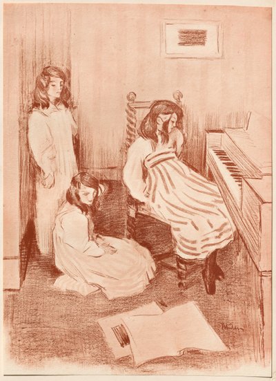 Sulking, 1898. tekijältä Alfredo Müller