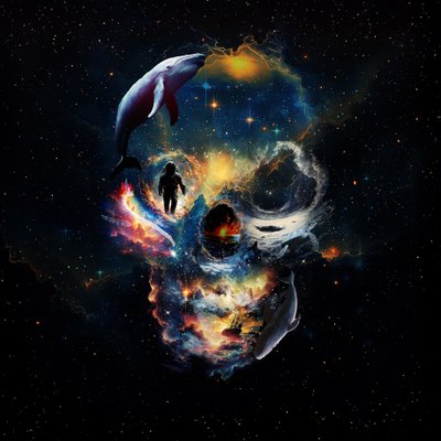 Avaruuden valaan kallo tekijältä Ali Gulec