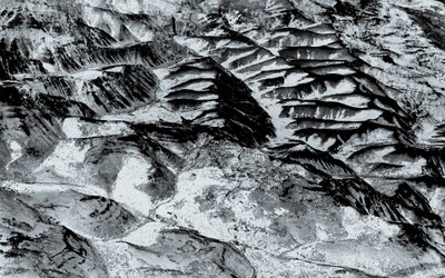 Over Nevada, 2018 (käsin maalattu valokuva) tekijältä Alice Gur-Arie