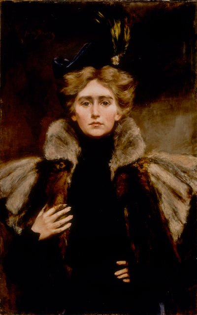Natalie Fur Cape, 1897. tekijältä Alice Pike Barney