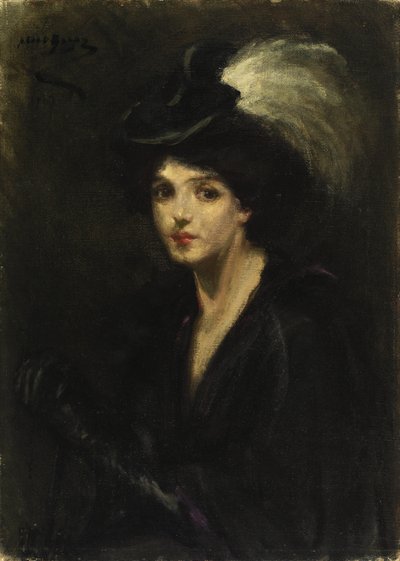 Valkoinen paratiisi, n. 1900. tekijältä Alice Pike Barney