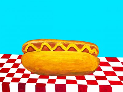 Klassinen hot dog -piknik tekijältä Alice Straker