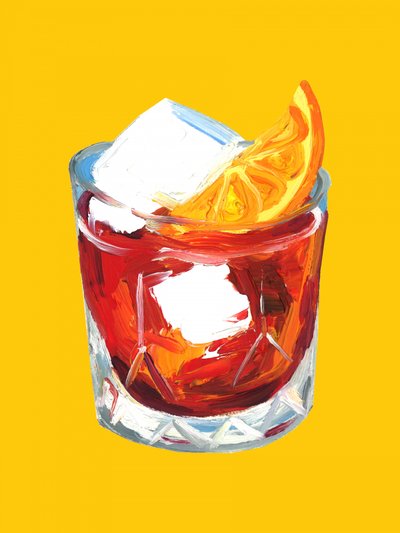 Virkistävä punainen aperitiivi tekijältä Alice Straker