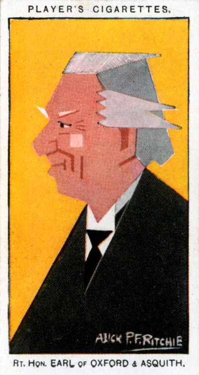 Herbert Henry Asquith, Oxfordin ensimmäinen jaarli ja Asquith, Britannian pääministeri, 1926. tekijältä Alick P. F. Ritchie