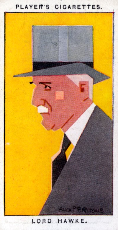 Martin Bladen Hawke, 7. Baron Hawke, brittiläinen kriketinpelaaja, 1926. tekijältä Alick P. F. Ritchie