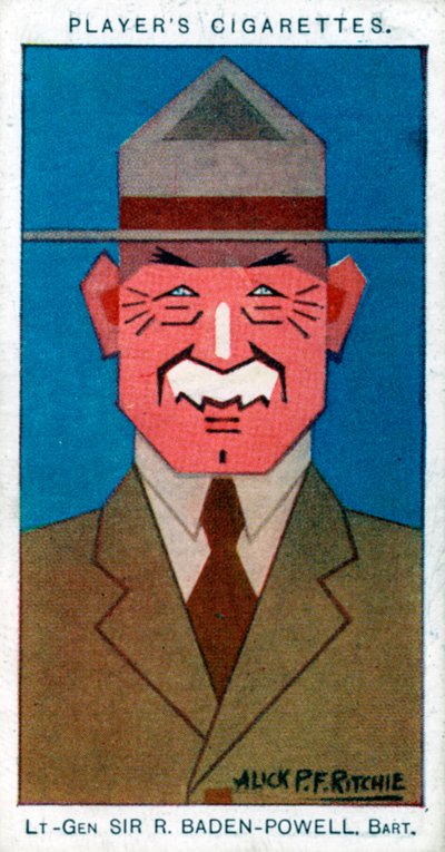 Robert Baden-Powell, 1. Baron Baden-Powell, 1926. tekijältä Alick P. F. Ritchie